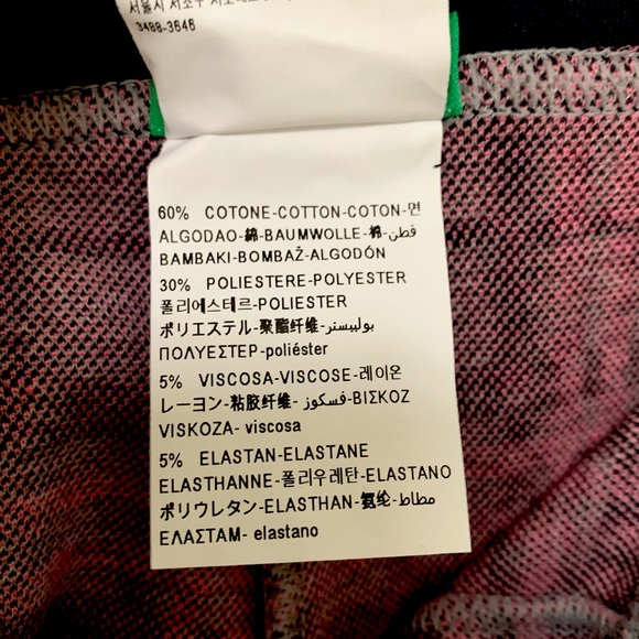 United Colors of Benetton Girls size M Plaid Leggings - Picture 4 of 5